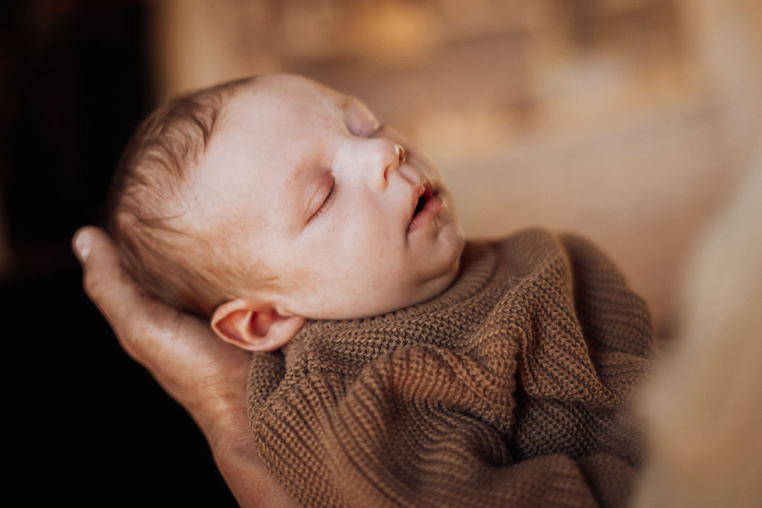 schlafendes Baby Babyfotos Bielefeld Fotograf
